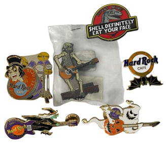 Hard Rock Cafe and Other Pin Collection