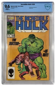 Marvels Incredible Hulk | No. 320 | CBCS 9.6