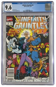 Marvel Infinity Gauntlet | No. 6 | CGC 9.6
