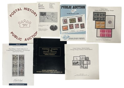 Stamp Collectors Book Collection