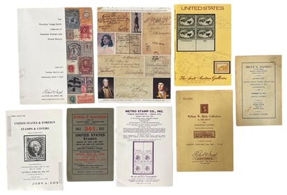 Stamp Collectors Book Collection