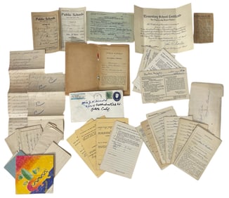 Vintage Letters and Document Collection