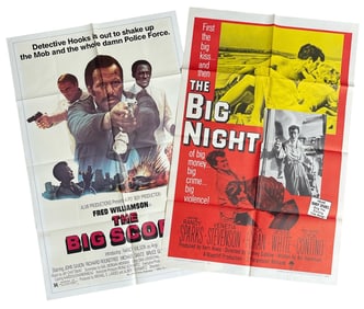 Lot of 2 | The Big Night and The Big Score | Movie Posters