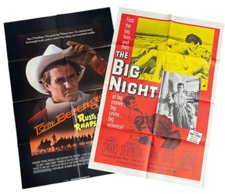 Lot of 2 | The Big Night and Rustlers Rhapsody | Movie Posters
