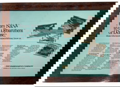 The Marquardt Corporation Placard