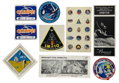 Space Sticker and Marquardt Corporation Brochures
