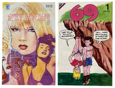 Erotic Adult Comic Book Collection