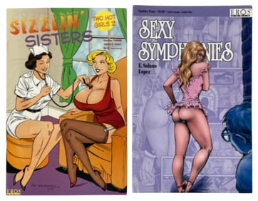Erotic Adult Comic Book Collection