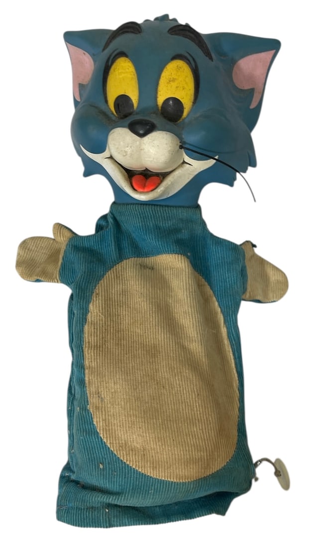 Mattel 1965 Tom and Jerry | Tom Hand Puppet (1 of 4)