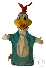 Mattel 1965 Woody Woodpecker Hand Puppet