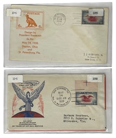 Vintage Stamp and Envelope Collection