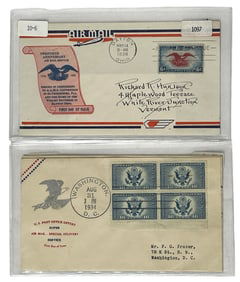 Vintage Stamp and Envelope Collection