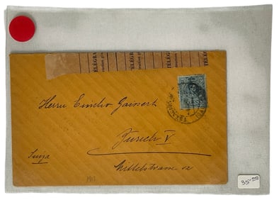 Vintage Stamp and Envelope