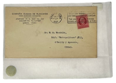 Vintage Stamp and Envelope