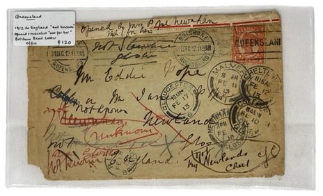 Vintage Stamp and Envelope
