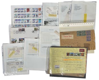 Vintage Stamp and Envelope Collection