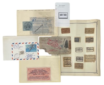 Vintage Stamp and Envelope Collection