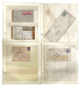 Vintage Stamp and Envelope Collection