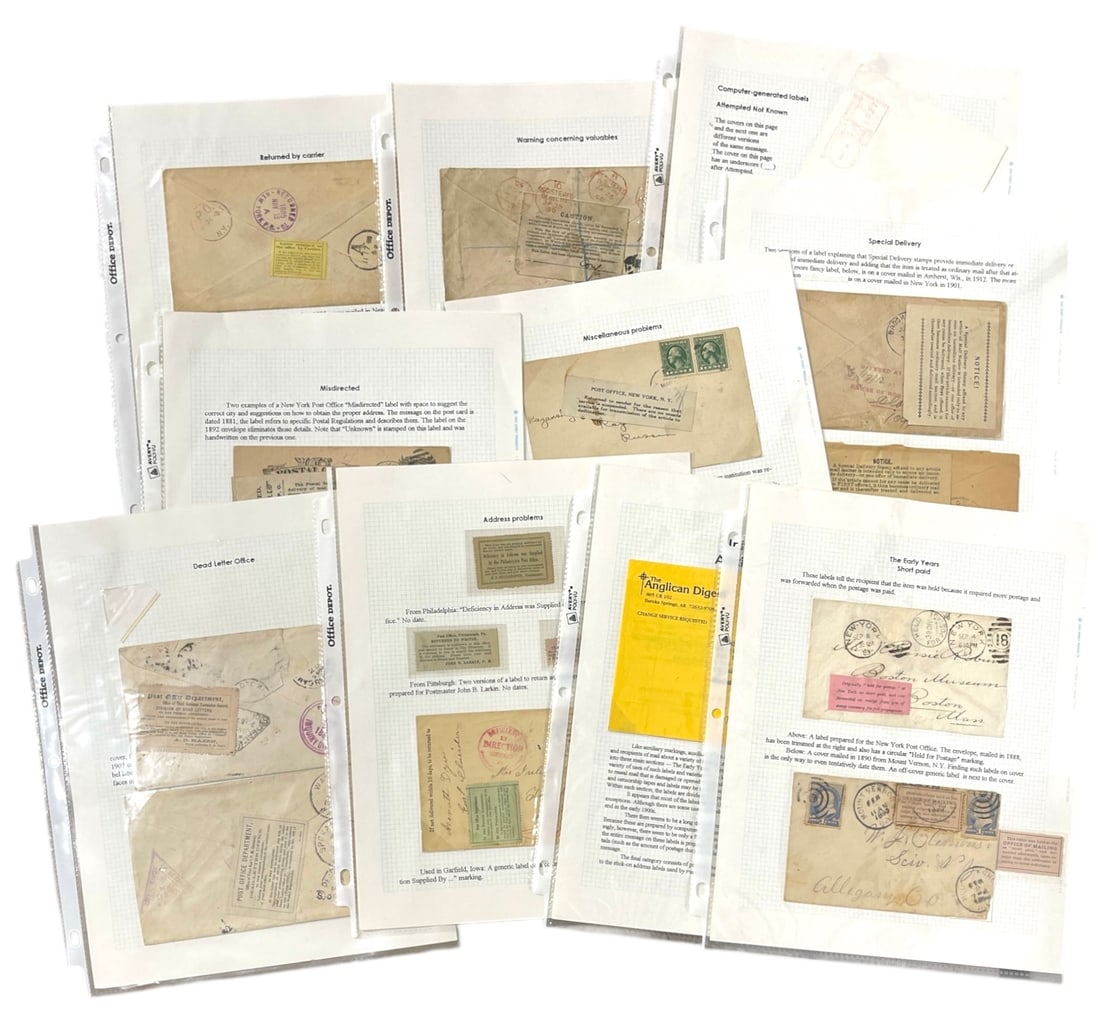 Vintage Stamp and Envelope Collection: Vintage Stamp and Envelope Collection