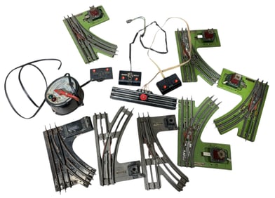 Train Transformer with Locomotive Parts and Attachment Collection