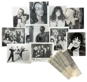 Celebrity Photo and Negative Collection