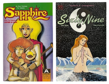 Erotic Adult Comic Book Collection