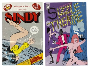 Erotic Adult Comic Book Collection