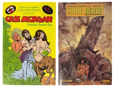 Erotic Adult Comic Book Collection