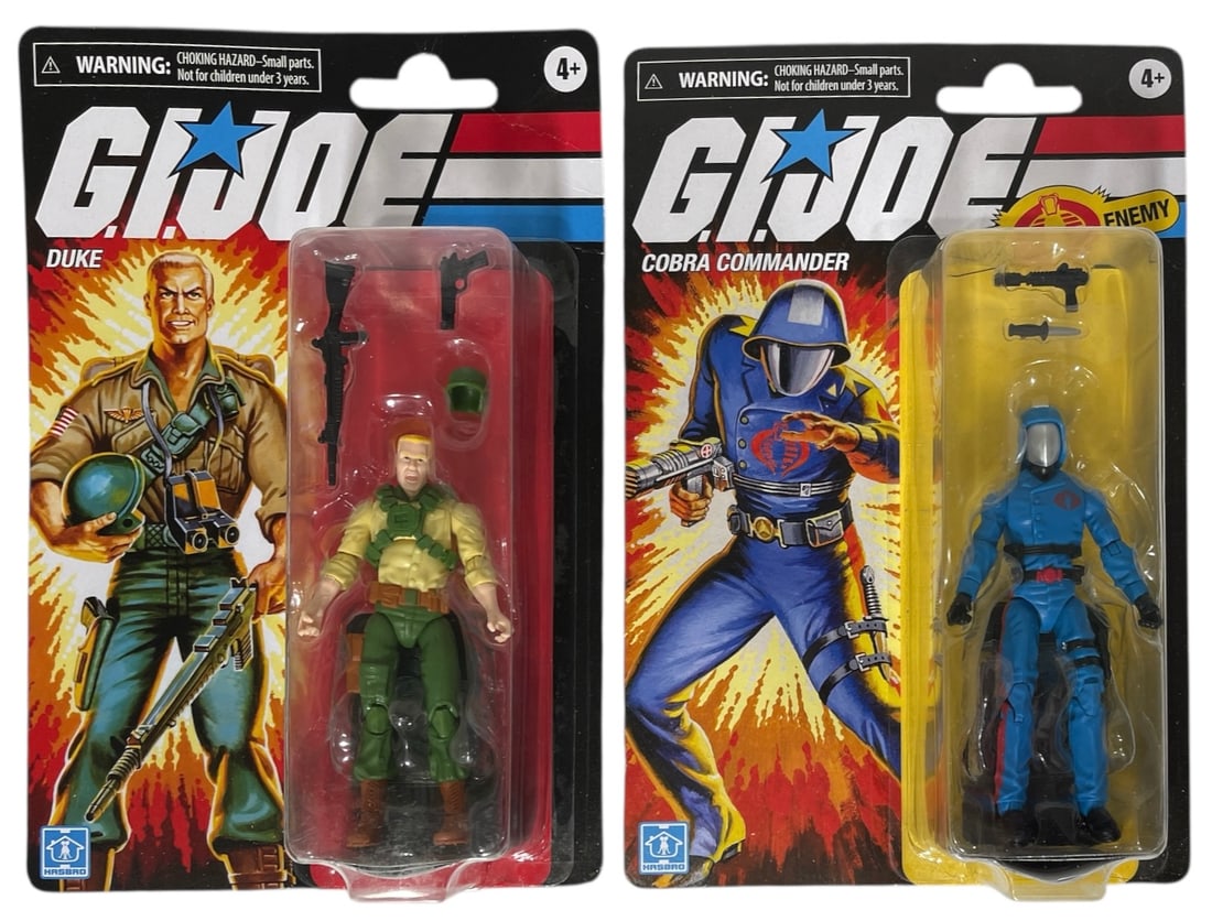 G I Joe Action Figure Collection | Duke and Cobra Commander: G I Joe Action Figure Collection | Duke and Cobra Commander