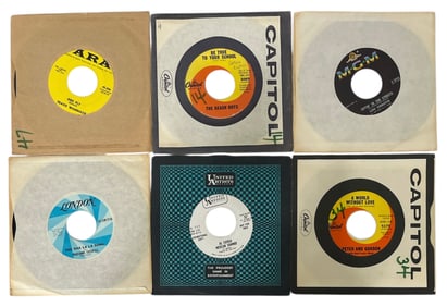 Mini Vinyl Record Collection