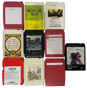 8 Track Music Cartridge Collection