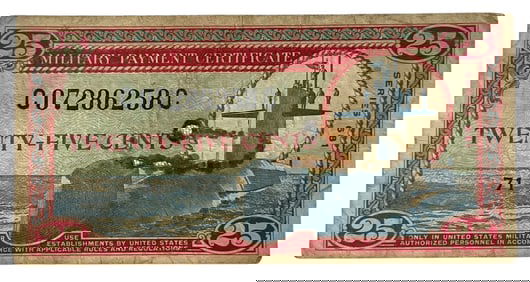 Vintage Military Payment Certificate
