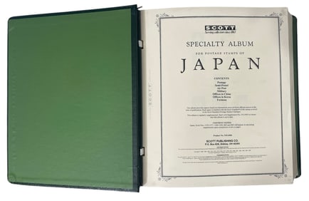 SCOTT Specialty Album for Postage Stamps Of Japan