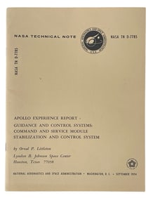 NASA Technical Note | Apollo Experience Report