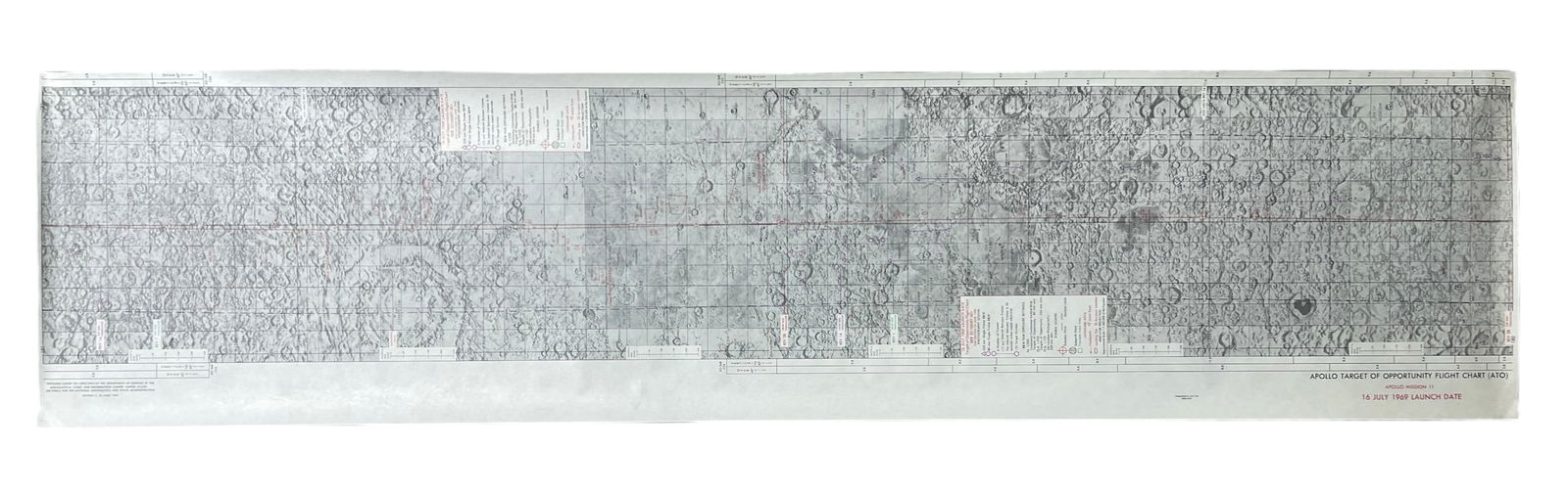 Apollo Target Of Opportunity Flight Chart | Apollo Mission 11 (1 of 5)