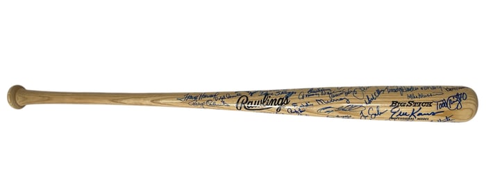 Signed Baseball Bat