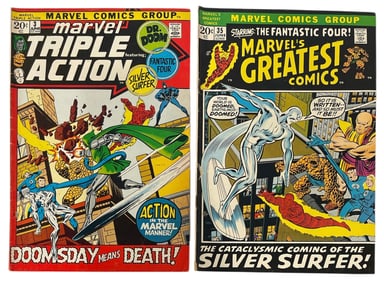 Vintage Marvels Triple Action and Marvels Greatest Comic | Comic Book Collection