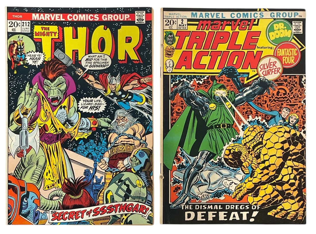 Vintage Marvels Triple Action and The Mighty Thor | Comic Book Collection (1 of 3)