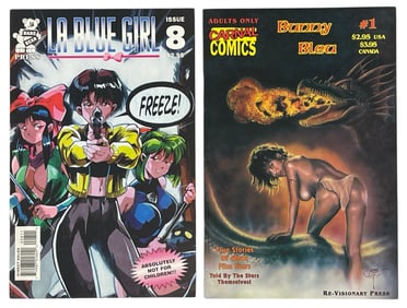 Erotic Adult Comic Book Collection