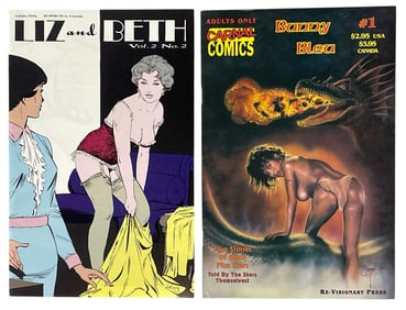 Erotic Adult Comic Book Collection