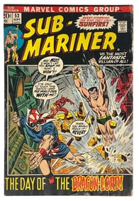 Marvels The Sub Mariner | No. 53 | Sept | Comic Book