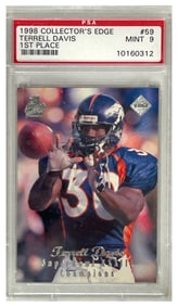 1998 Collectors Edge | Terrell Davis | PSA 9