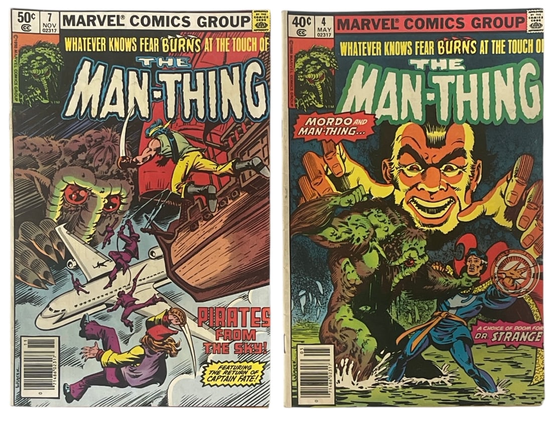Marvels The Man Thing Comic Book Collection (1 of 3)