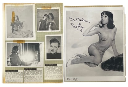 Burlesque Performer and Other Photo Collection