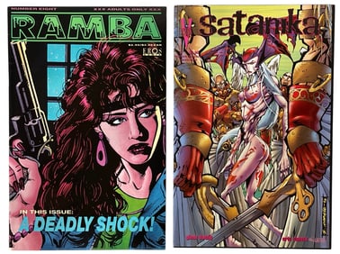 Erotic Adult Comic Book Collection