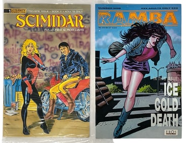 Erotic Adult Comic Book Collection