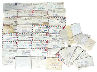 Vintage Envelopes with Letter Collection