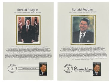 Ronald Reagan Stamp Collection