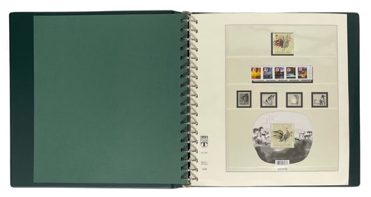 Stamp Book With Stamps