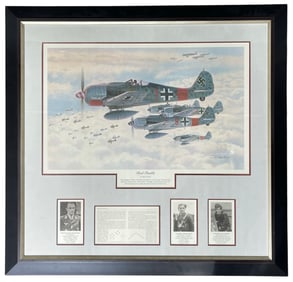 SIGNED Framed Real Trouble by Keith Ferris | No.193 | With COA
